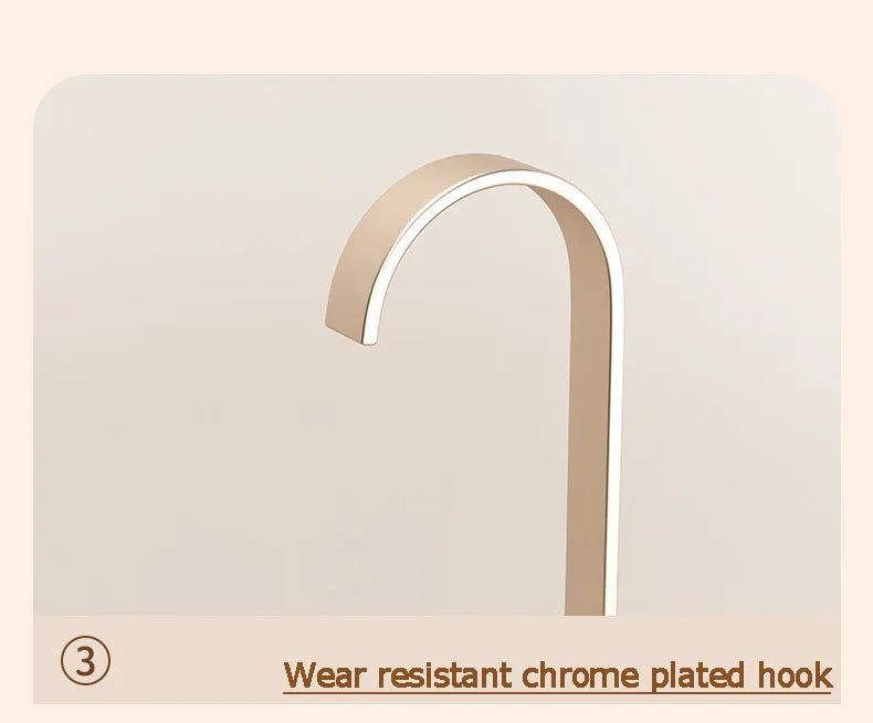 I KNOW 8-Hook Wood Clothes Hanger – High-Quality, Strong, Non-Slip Multi-Function Hanger for Caps, Belts & Household Use