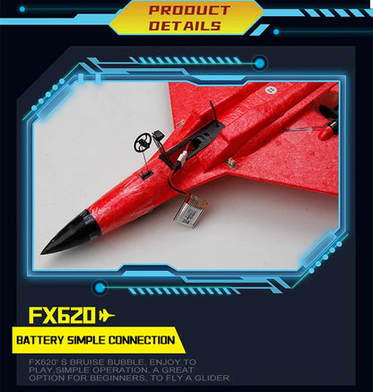 RC SU-35 Foam Fighter Jet – 2.4G Remote Control Glider Airplane Toy for Kids & Boys