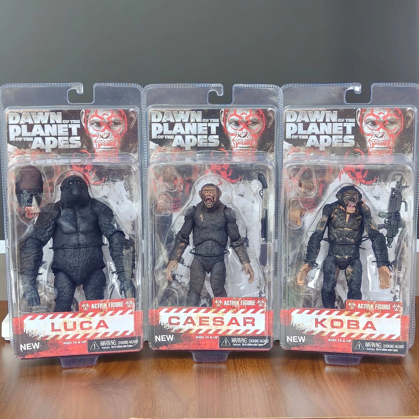 Caesar Koba Luca Apes PVC Figure — Movie Character Collectible Toy Model