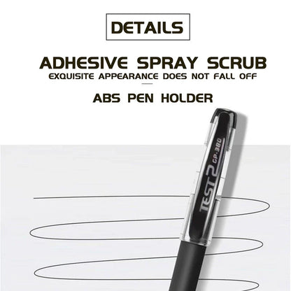 Frosted Gel Pen Set: Black Carbon Signature Pen for Students & Offices - Red and Blue Ink, Examination Special