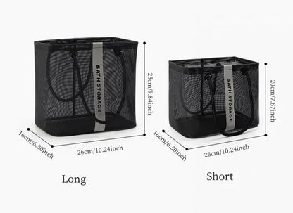 Large Capacity Cosmetic Bag - Portable Travel Wash Handbag, Transparent Shower Makeup Pouch, Unisex Toiletries Organizer