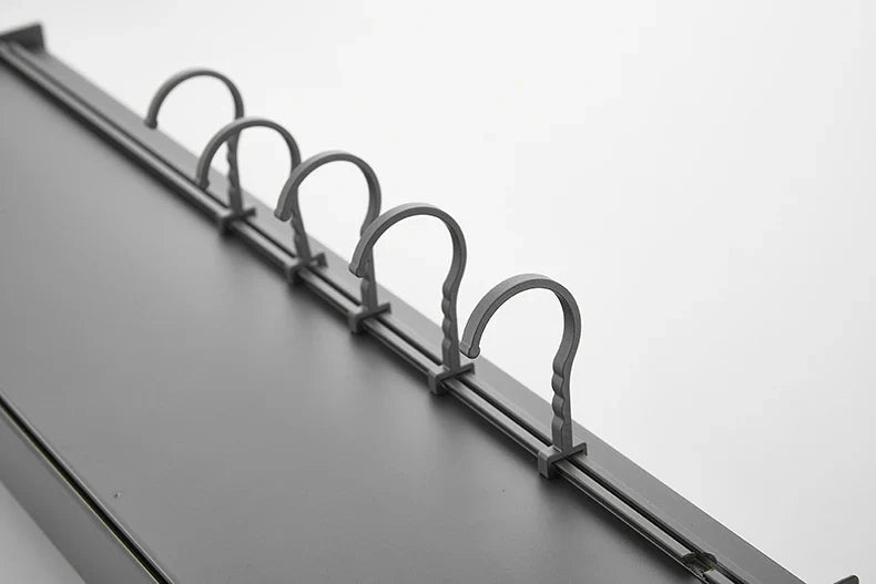 Wall-Mounted Kitchen Spice Rack Organizer with Hanging Hooks – Kitchen Storage Shelf for Condiments