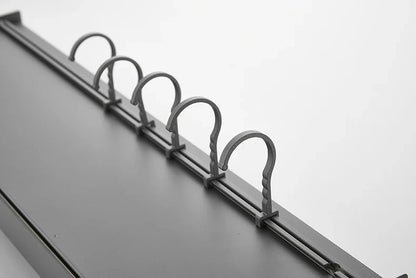 Wall-Mounted Kitchen Spice Rack Organizer with Hanging Hooks – Kitchen Storage Shelf for Condiments