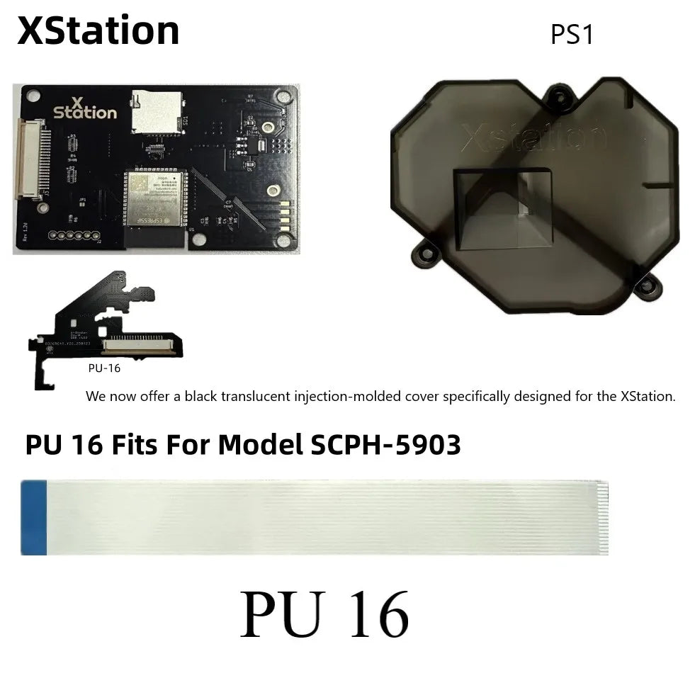 XStation Optical Disc Drive Emulator (PICOSTATION) — PS1/PS2/PS3 Modular ODE for PlayStation