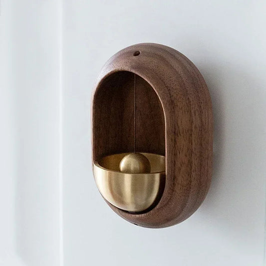 Wooden  Wind Chime Door Bell – Home & Room Decor, Front Door Reminder Bell