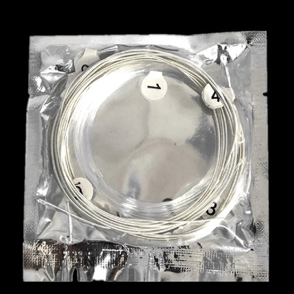 6pcs Classical Guitar Strings Set – Super Light, Clear Nylon with Silver-Plated Copper for Classic Guitar