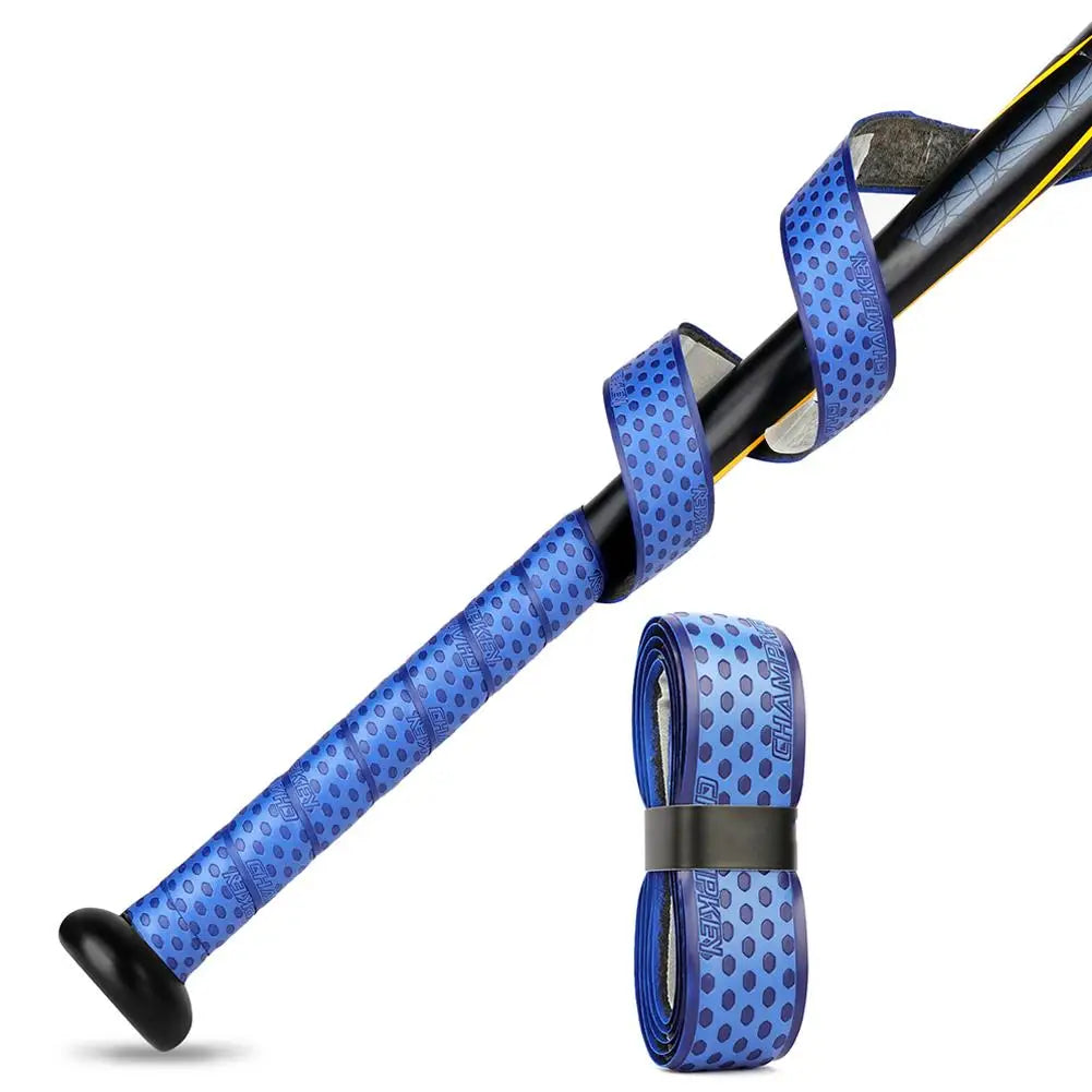 PU Baseball Bat Grip Tape – Multicolor Shock Absorption, Anti-Slip for Baseball, Softball, Cricket, and Hockey Bats