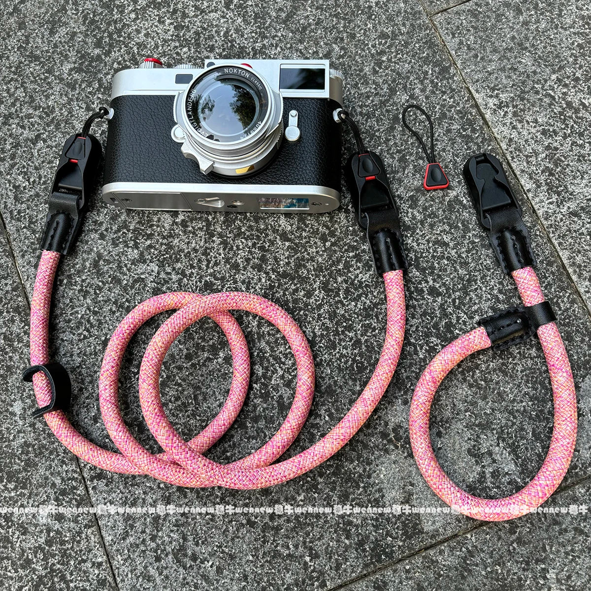 Nylon Rope Sling Quick Release Camera Strap – Wrist & Neck Shoulder Strap for Fujifilm, Sony, Nikon, Canon & Leica Mirrorless Cameras