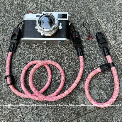 Nylon Rope Sling Quick Release Camera Strap – Wrist & Neck Shoulder Strap for Fujifilm, Sony, Nikon, Canon & Leica Mirrorless Cameras