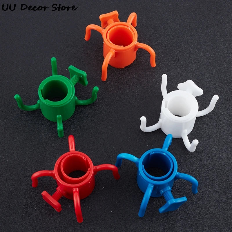 Beach Umbrella Hanging Hook - 4-Prongs Plastic Hook for Towels, Hats, Clothes, Camera, Sunglasses, Bags - Durable