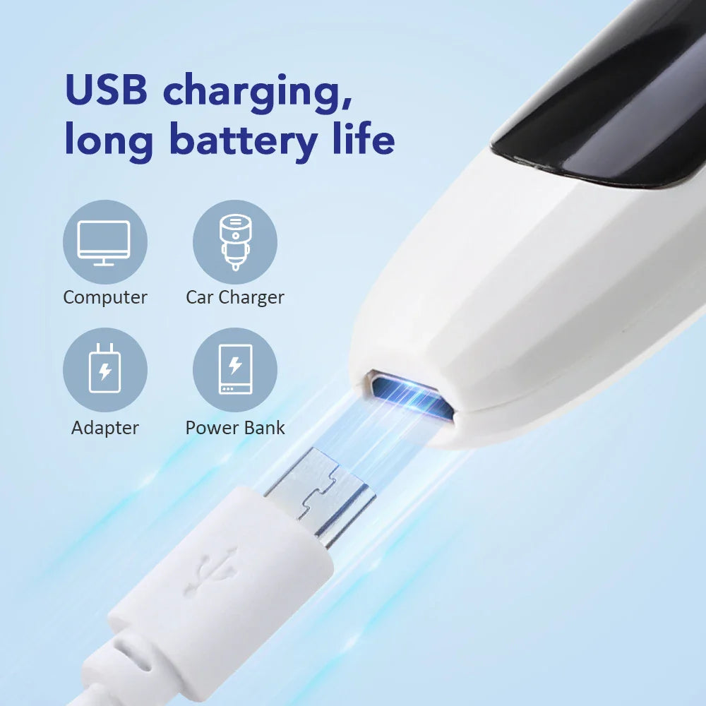 Electric Eyelash Curler – Fast Heating, Long-Lasting Natural Lash Comb, Professional Portable Heated Curling Brush
