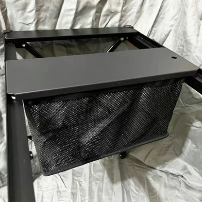 Portable Folding IGT Mesh Drain Basket – Camping Storage Box for Outdoor IGT Table Accessories