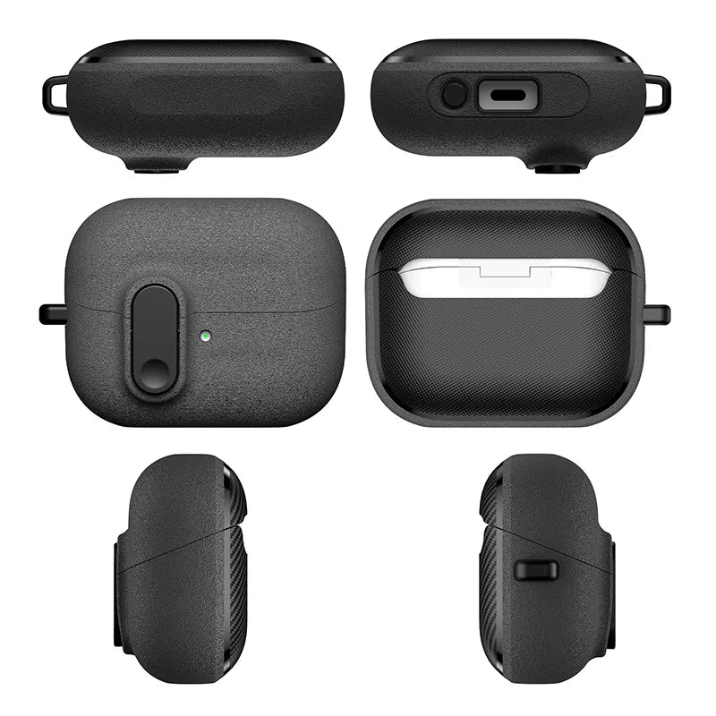 Security Lock Case for Galaxy Buds 3 & Buds 3 Pro – Shockproof Cute Protective Cover for Samsung Galaxy Buds 3