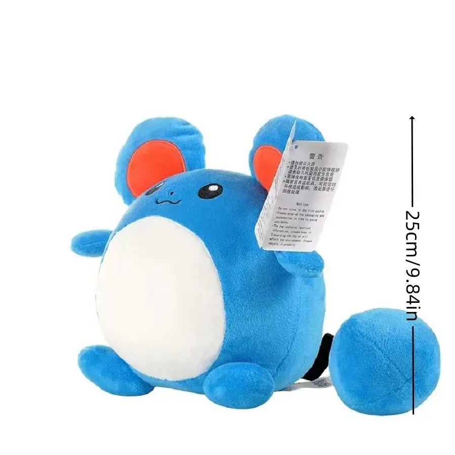 Original Pokémon Gengar Plush 24cm – Cute Pikachu Soft Stuffed Toy Doll for Kids Birthday Gift