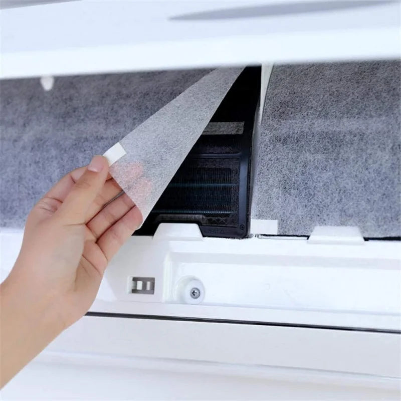 10/2PCS Anti-Dust Air Condition Outlet Filter Mesh - Household Air Conditioner Cleaning Filter