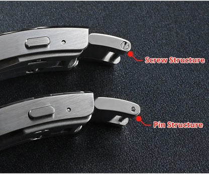 San Martin Fly Adjustable Clasp — 16mm Watch Bracelet Buckle Folding Clasp (Non-Universal)