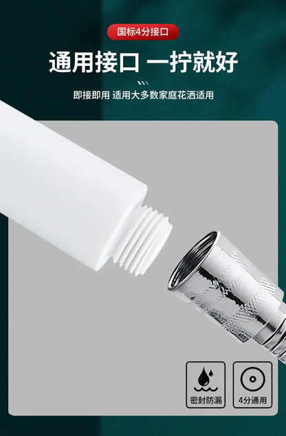 High Pressure Shower Head with 3 Modes – Adjustable Water-Saving Spray & One-Key Stop Nozzle for Bathroom Faucet Accessories
