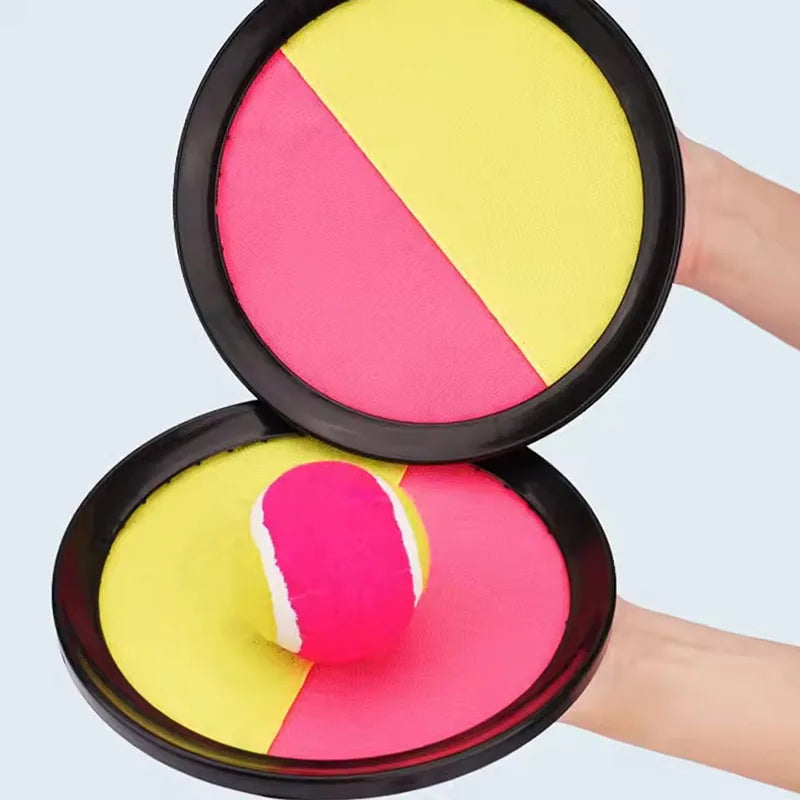Kids Sucker Sticky Ball Toy Set – Outdoor Catch & Throw Game for Parent-Child Interactive Play