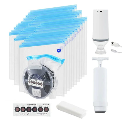 30-Pack Filament Storage Vacuum Bags for 3D Printer PLA/ABS/TPU - Humidity Resistant Dryer for Safekeeping