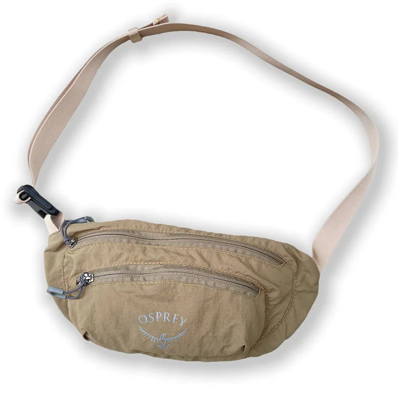 OSPREY Ultra-Lightweight Waterproof Waist Bag – Portable Compression Crossbody for Outdoor Sports & Hiking