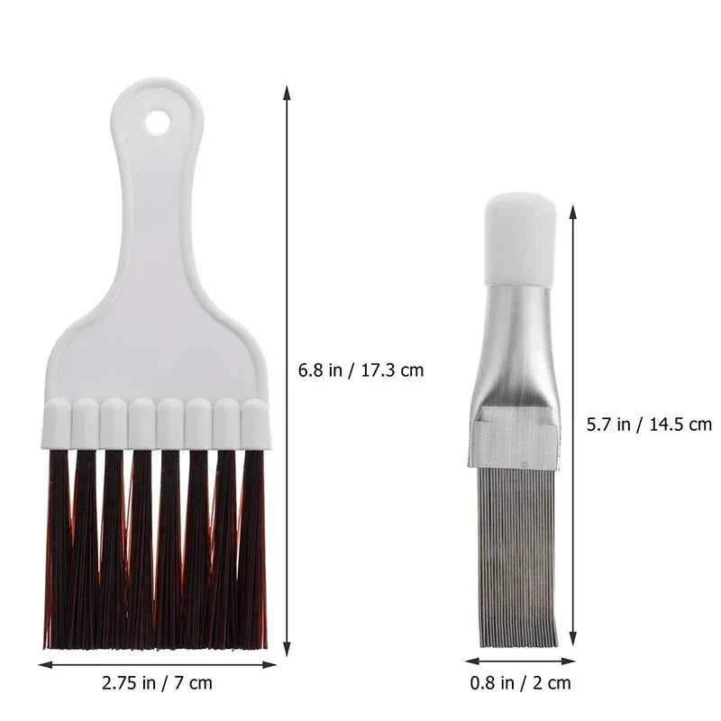 Air Conditioner Condenser Fin Cleaning Brush – Stainless Steel Coil Comb for AC & Refrigerator Fin Maintenance