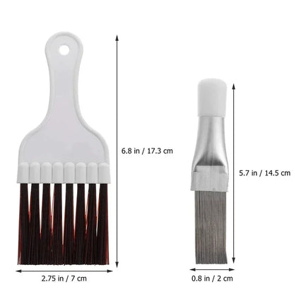 Air Conditioner Condenser Fin Cleaning Brush – Stainless Steel Coil Comb for AC & Refrigerator Fin Maintenance