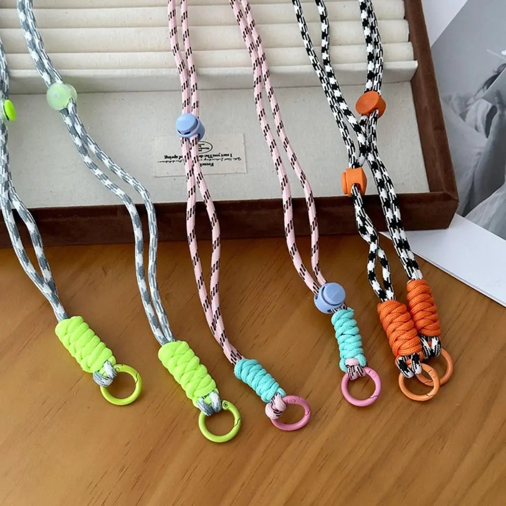 Cute Adjustable Crossbody Bag Chain Strap – Detachable Stripe Shoulder Bag & Phone Hanging Rope Accessory