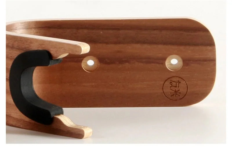 Wall-Mounted Stringed Instrument Hanger — Space-Saving Guitar & Musical Instrument Holder
