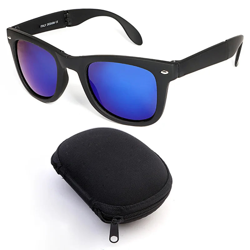2025 Foldable Square Sunglasses – UV400 Men’s Driving & Women’s Outdoor Sports Cycling Goggles