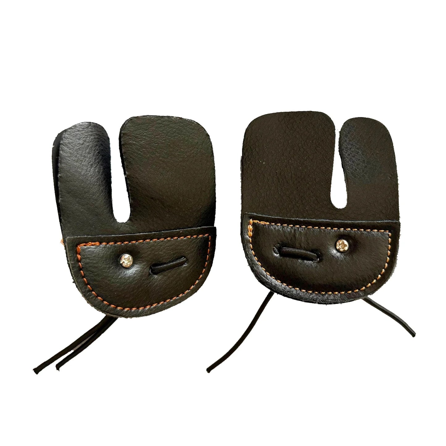Archery Cowhide Leather Finger Tab – Protective Gear for Recurve Bow