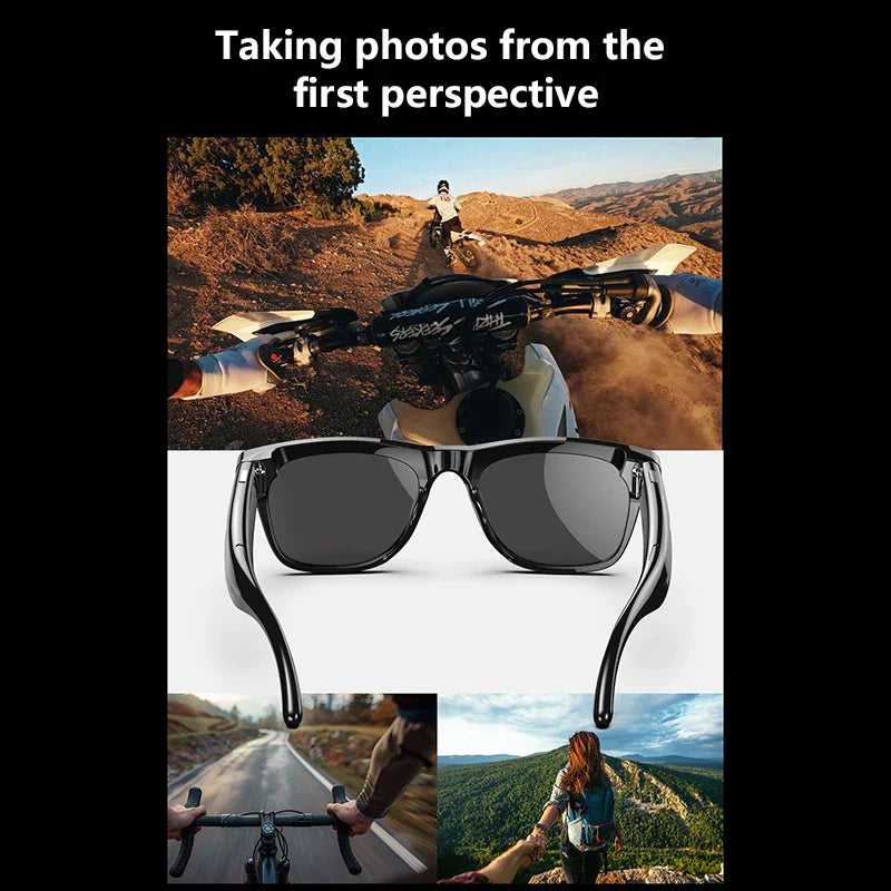 OPPO 4K HD AI Smart Glasses – 100MP Camera, ChatGPT, Bluetooth Calls, Voice Assistant & 260mAh Battery Smart Glasses 2025