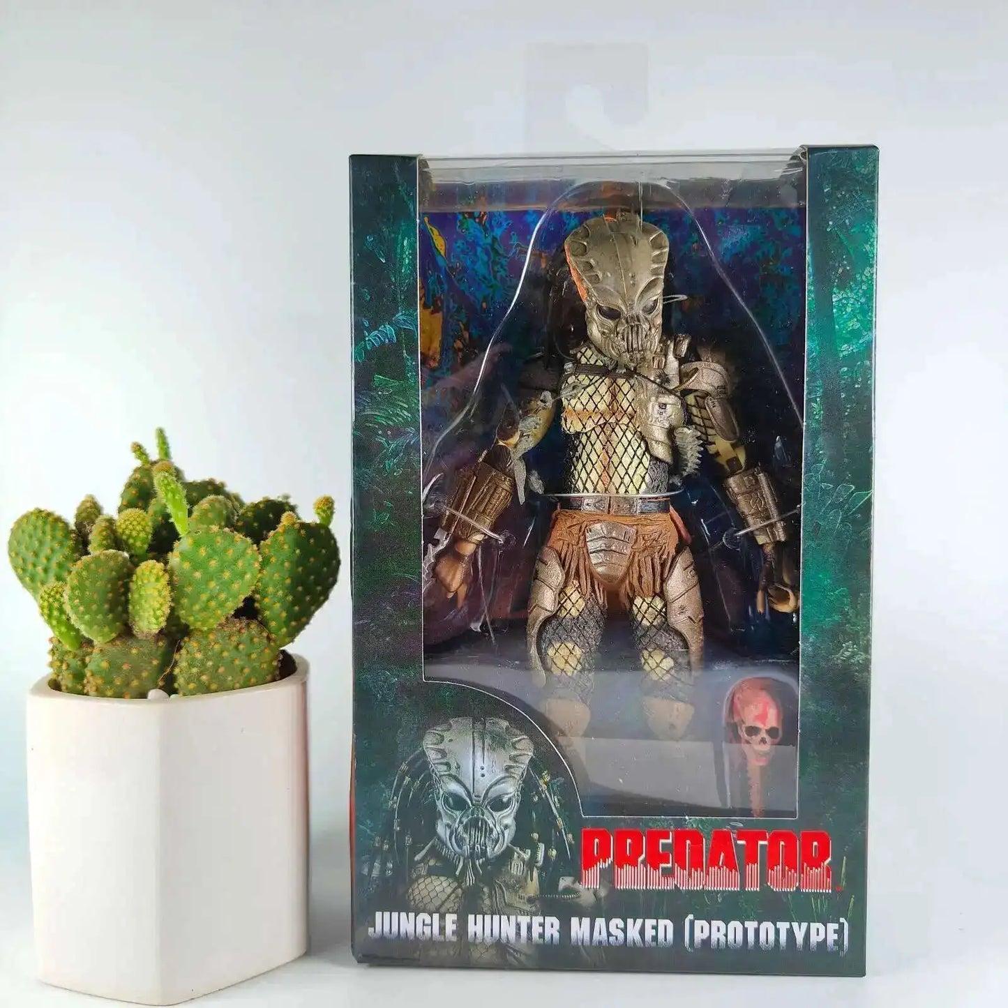 NECA Shaman Ahab Ultimate Scout Warrior Action Figure – Lost Battle Feral Jungle Hunter Predator Collector Toy