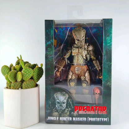 NECA Shaman Ahab Ultimate Scout Warrior Action Figure – Lost Battle Feral Jungle Hunter Predator Collector Toy