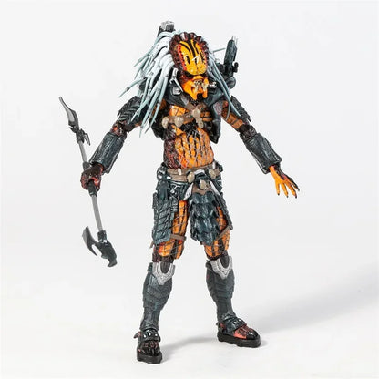 NECA Predator Clan Leader 7-Inch Action Figure with Accessories – Collectible Model Toy
