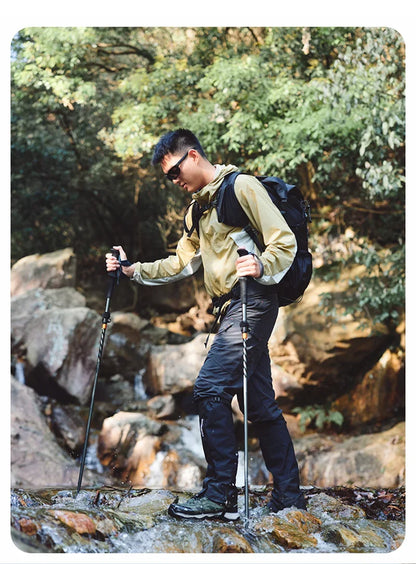 Naturehike Lightweight Trekking Poles – Carbon Fiber & Aluminum Alloy Folding Walking Sticks for Hiking & Climbing