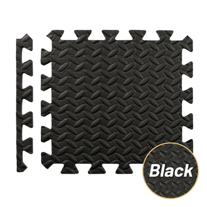 4-20PCS EVA Puzzle Fitness Mat – Interlocking Foam Floor Tiles, Non-Slip Home Gym & Kids Play Mat