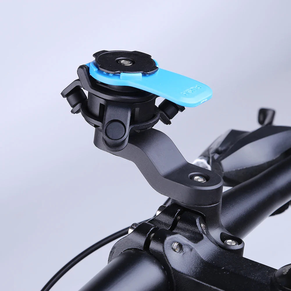 Quad Lock Motorcycle & Bike Phone Holder – 360° Rotatable Stand, Navigation Support, Secure Bracket for Bicycle