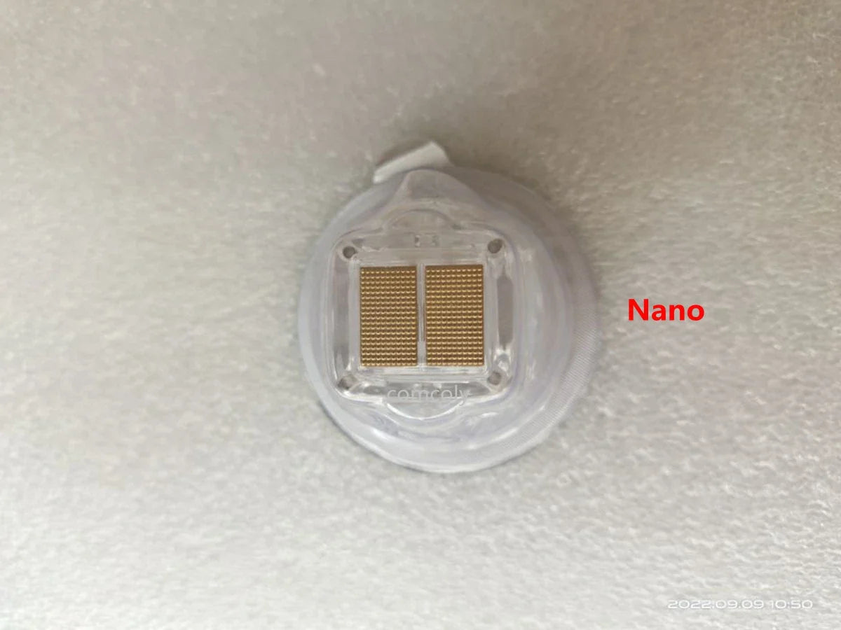Disposable Green Insulated Cartridge Consumables, Gold-Plated 10/25/64 Pins Nano Cartridges, Accessory for RF Treatments