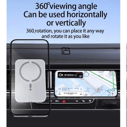100W Magnetic Wireless Car Charger & Air Outlet Phone Holder — Fast Charging Station for iPhone 16/15/14/13/12 Pro Max