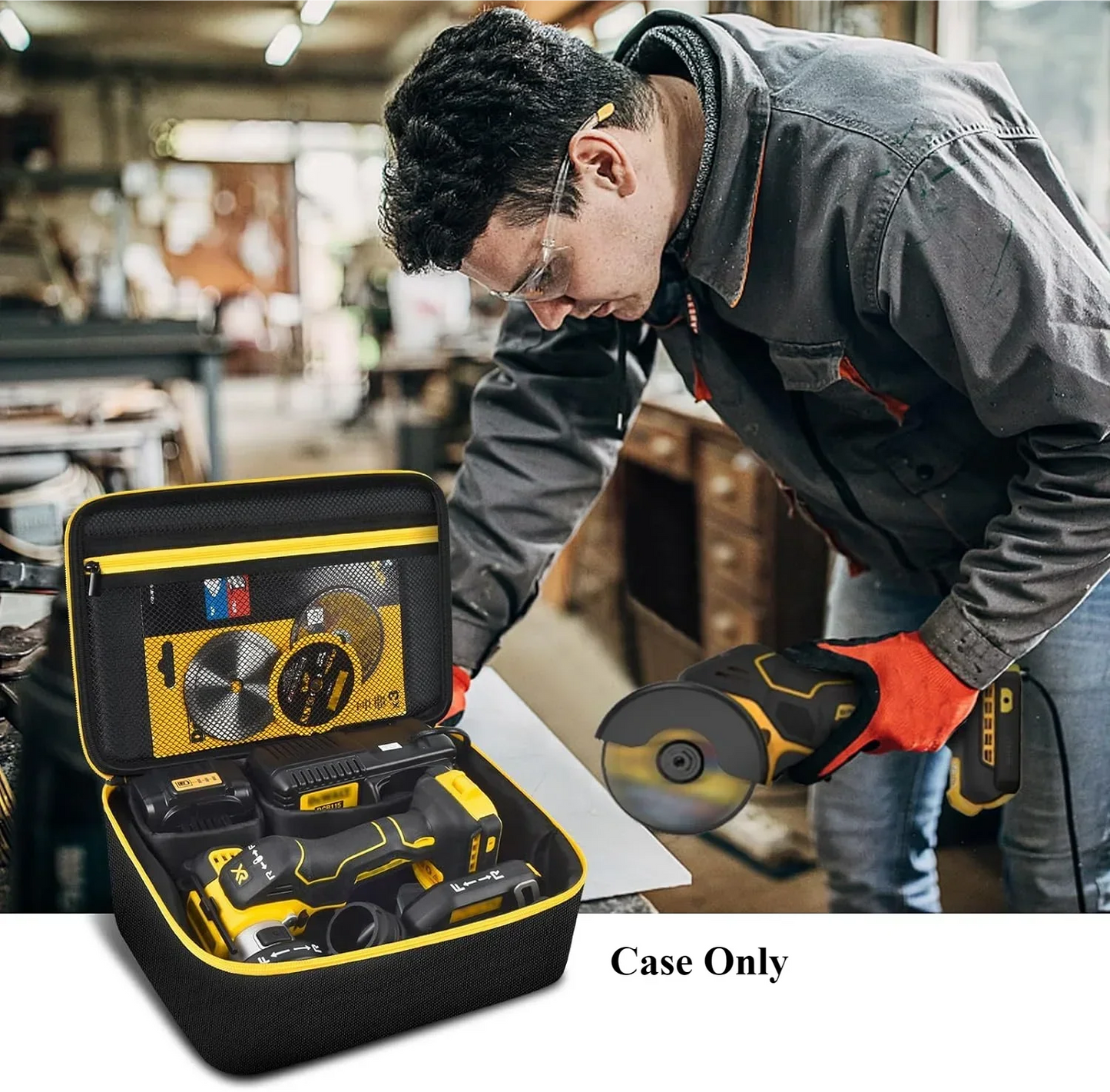 Storage Bag Only for DEWALT 20V MAX 3-in-1 Brushless Cut Off Tool – Carrying Organizer Holder