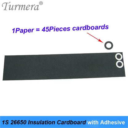 1M 18650 Battery Insulation Gasket Paper – 120mm Li-ion Cell Insulating Pads 0.2mm Thickness Protection Sheets