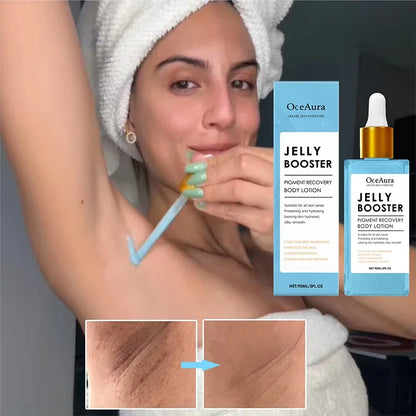 Jelly Booster Body Lotion with Niacinamide – Hydrating Brightening Serum for Skin Repair, Moisturizing & Dark Spot Fading Care