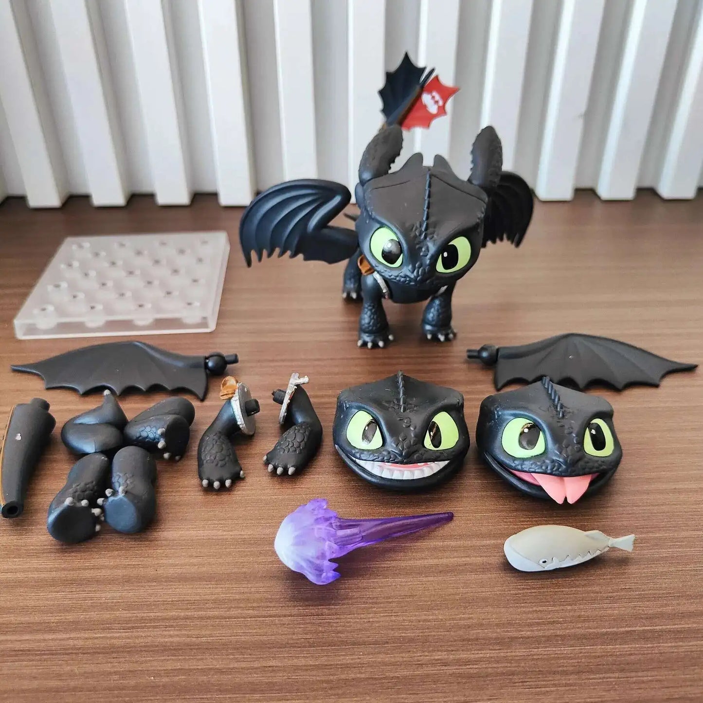 How to Train Your Dragon Anime Figure #2238 – Toothless & Light Fury Action Model Kit, Ornament Toy, Collectible Gift