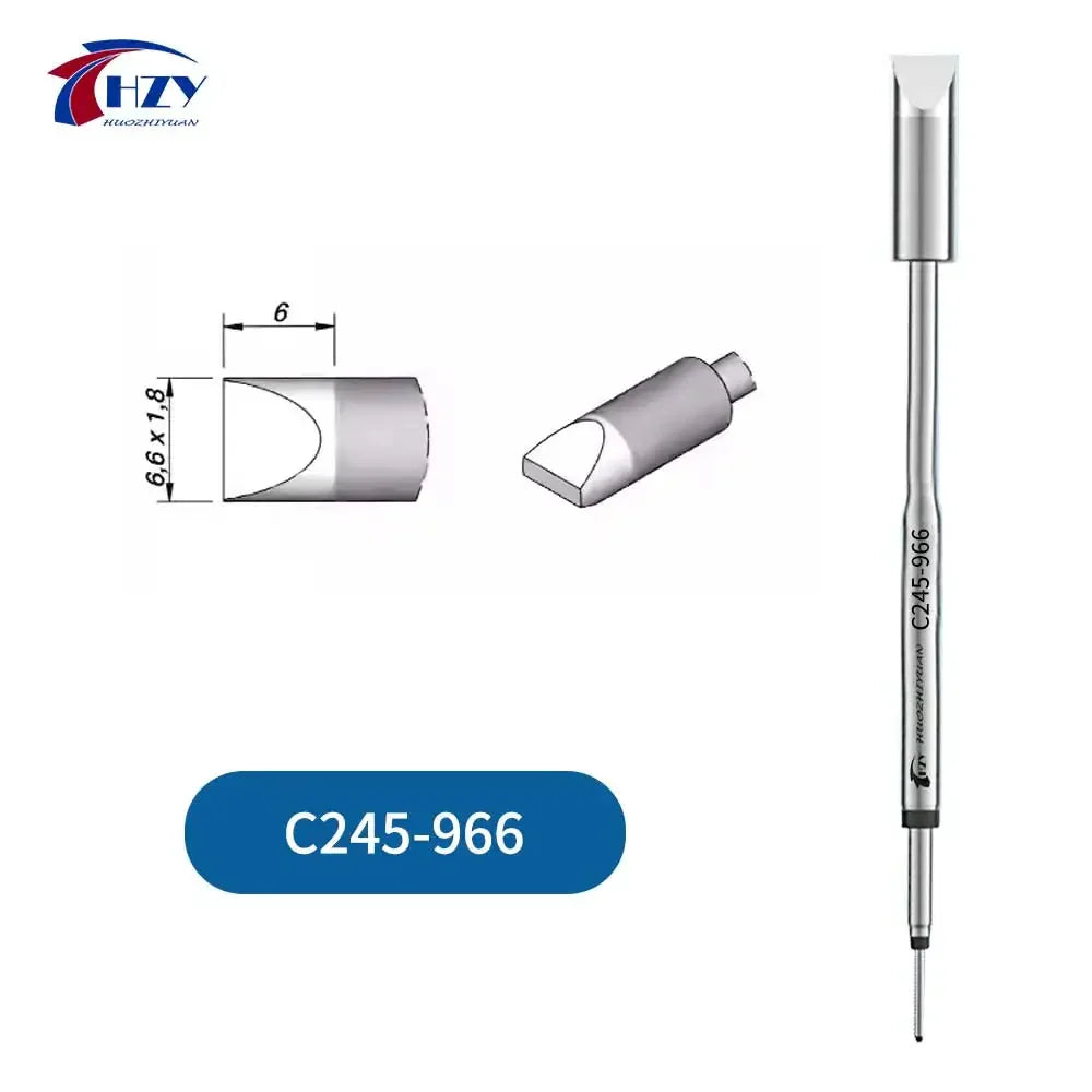 HZY C245 Series Soldering Iron Tips Set – I/IS/K/SK/939/945/966 Universal T245 Compatible Tips for Phone Repair & Soldering Stations