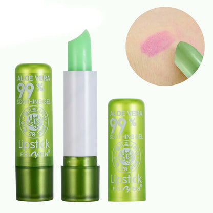Aloe Vera Magic Lip Balm – Color Changing, Natural Moisturizing Lipstick with Safe, Nutritious Ingredients