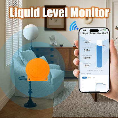 Moray ME201W Intelligent Remote Water Tank Level Sensor – Smartphone-Controlled Full Alarm System & Controller