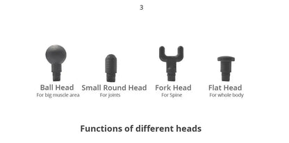 Phoenix A2 Deep Tissue Massage Gun — Muscle Relaxation & Pain Relief Therapy for Back, Legs & Feet