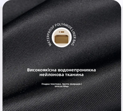 Ophidia Nylon Chain Underarm Bag – Lightweight Small Square Storage Bag in Solid Color, Unisex