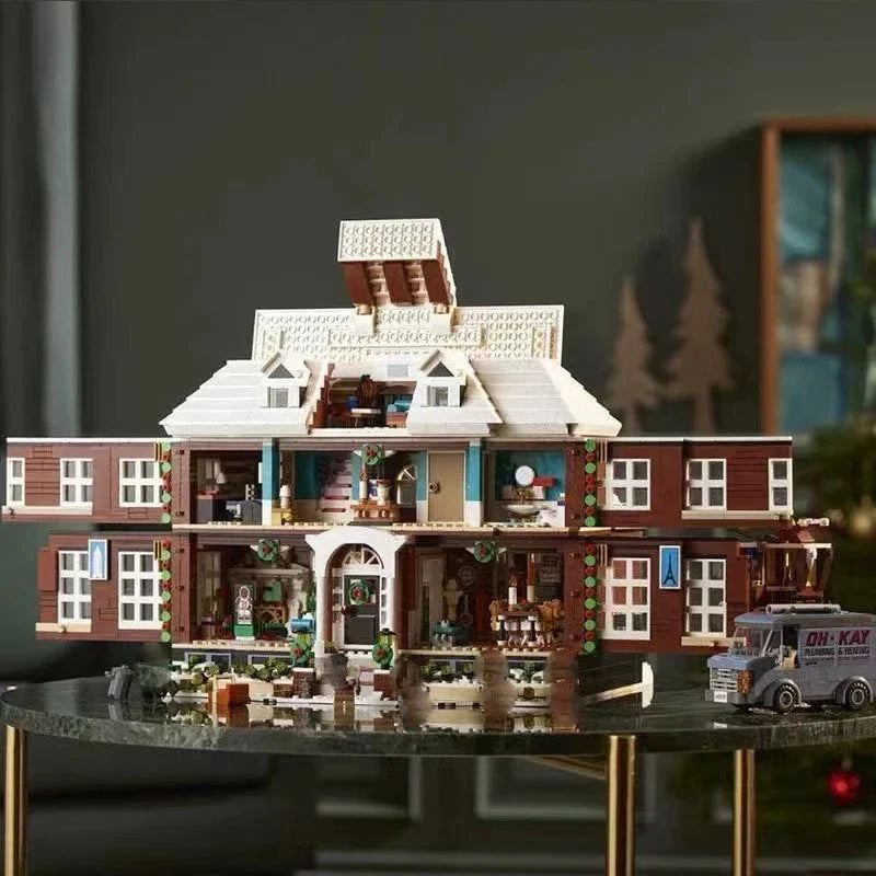 Home Alone Building Block Set - 3955-Piece Creative Model Kit for Adults, Christmas Gift & Home Decoration
