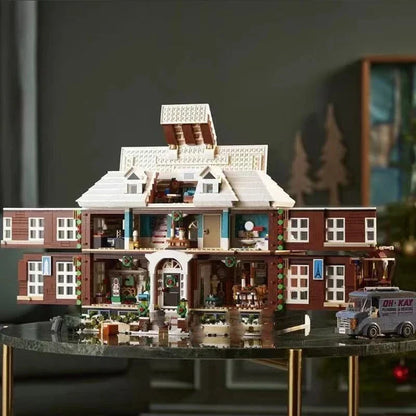 Home Alone Building Block Set - 3955-Piece Creative Model Kit for Adults, Christmas Gift & Home Decoration